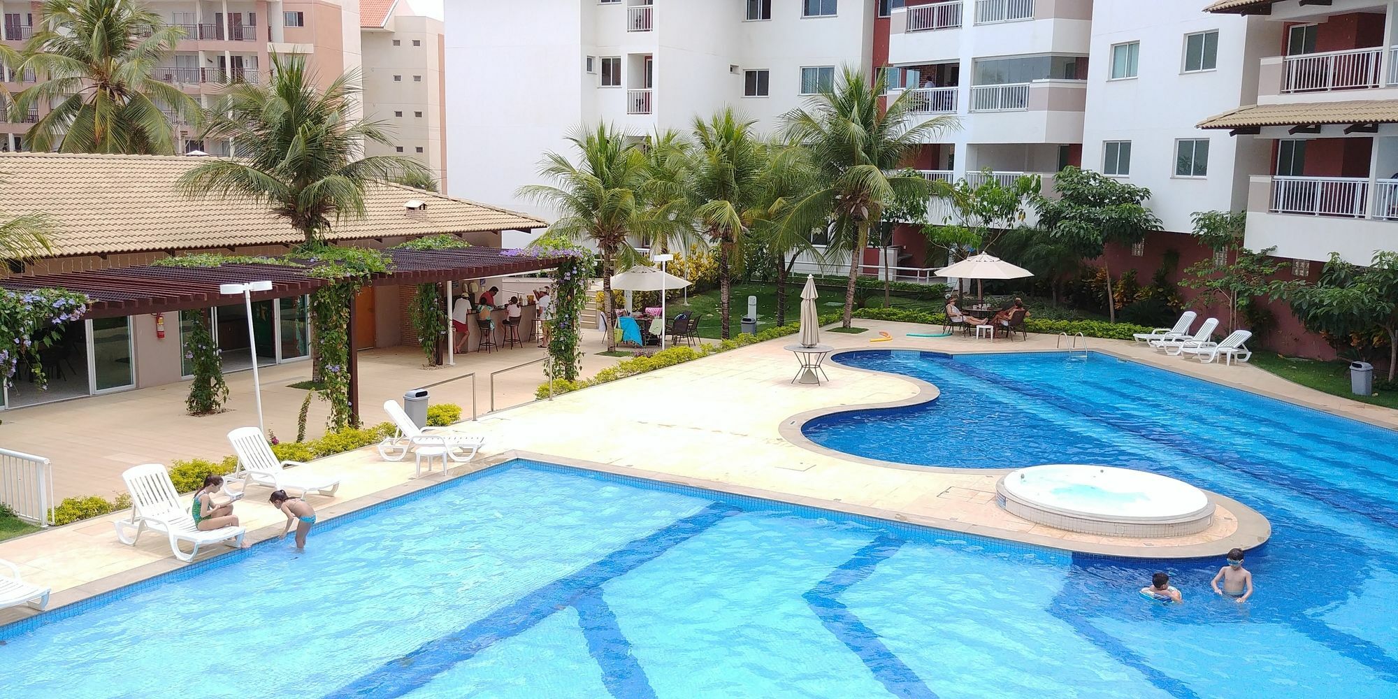 Porto Beach Family Inn Акуираз Екстериор снимка